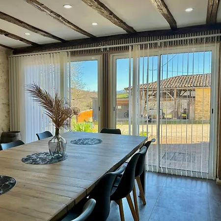 Semesterbostad With Pyrenees View Near Foix Cassagne